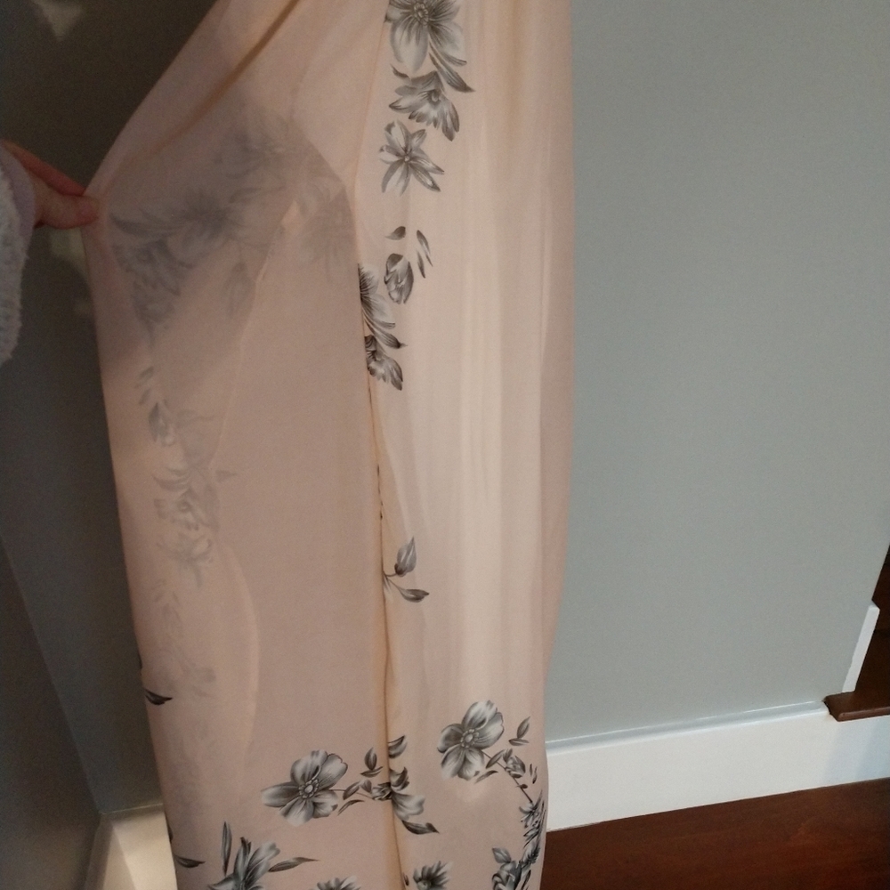Long halter style dress